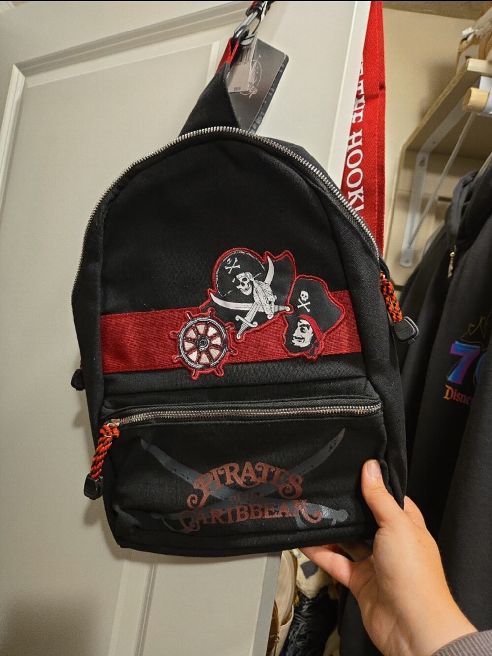 Disney Parks Pirates Of The Caribbean Crossbody Sling Bag BNWT